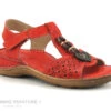 Pedro Torres 754 - Sandale Cuir Rouge - Chaussure Confort Femme -Suave Boutique cd24607c73b9e66c561f35ea11d5d5ef 2831001 159355