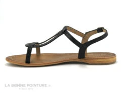 Tropeziennes HAMAT Noir Serpent - Sandale Plate Femme -Suave Boutique cd24607c73b9e66c561f35ea11d5d5ef a245701 182376