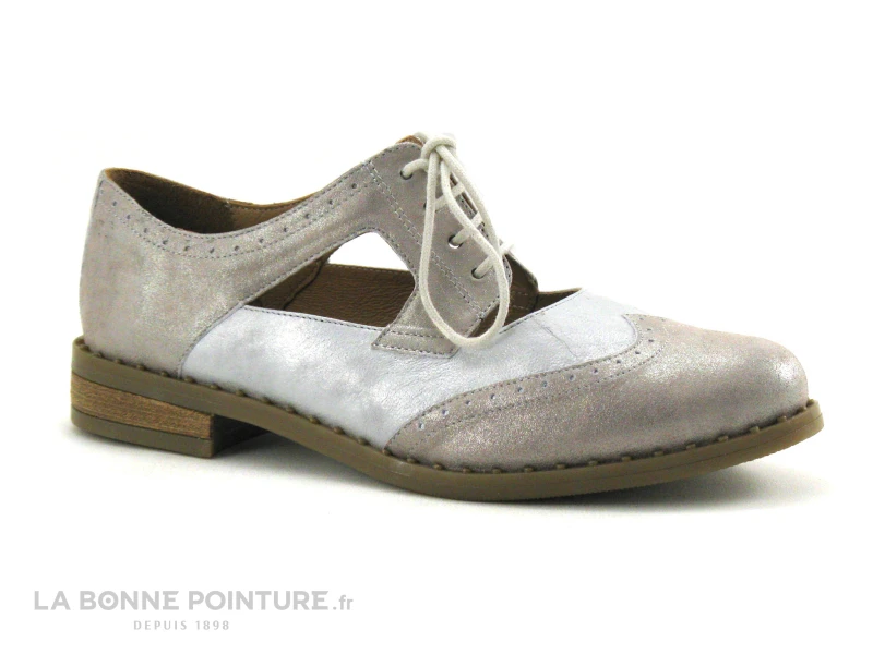 Geo Reino EKITON Nickel Silver - Chaussure Derbi Aeree 3 Geo Reino EKITON Nickel Silver - Chaussure Derbi Aeree