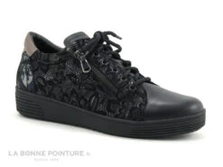 Artika TELIBOU Barbina Noir - Basket Mode Et Confort Femme
