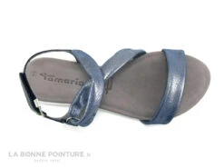 Tamaris 1-28627-20 Steel Midnight - Sandale Plate Bleu Marine -Suave Boutique cd24607c73b9e66c561f35ea11d5d5ef img 0947.jpg 118507
