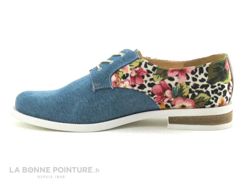 Inea ROUX Jean Flowers - Chaussure Derby Femme 5 Inea ROUX Jean Flowers - Chaussure Derby Femme â Image 3