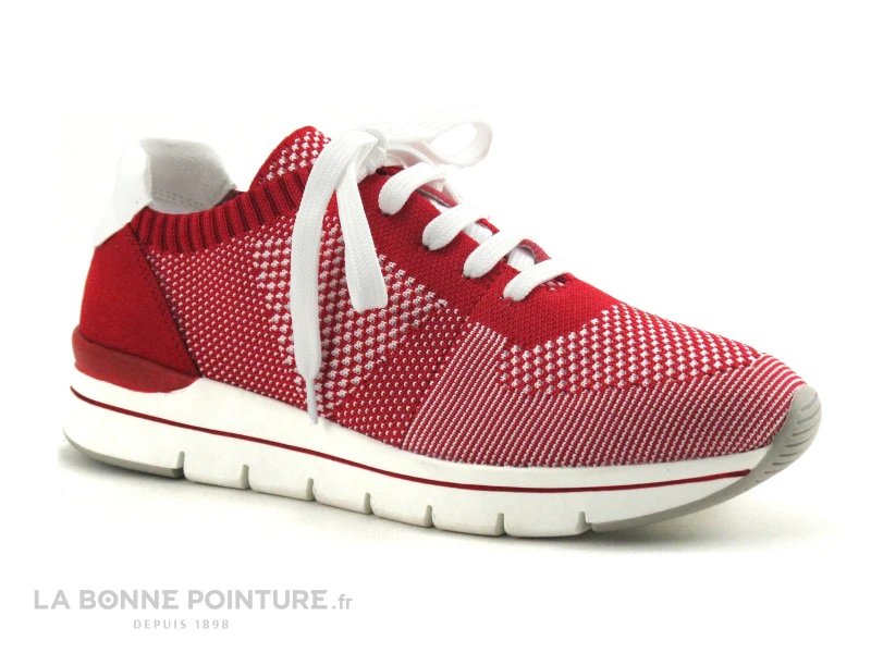 Marco Tozzi - Love Our Planet 23785-24 - Basket Rouge Femme 3 Marco Tozzi - Love Our Planet 23785-24 - Basket Rouge Femme