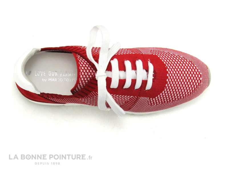 Marco Tozzi - Love Our Planet 23785-24 - Basket Rouge Femme 8 Marco Tozzi - Love Our Planet 23785-24 - Basket Rouge Femme – Image 6