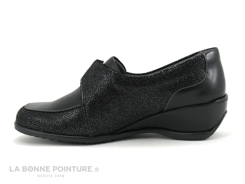 Suave ALPES 5016T Black Multi - Chaussure Compensee Avec Scratch 5 Suave ALPES 5016T Black Multi - Chaussure Compensee Avec Scratch – Image 3