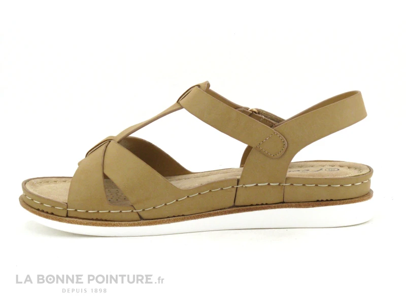 Feel In ROLEX Beige - Sandale Bride Salome 4 Feel In ROLEX Beige - Sandale Bride Salome â Image 2