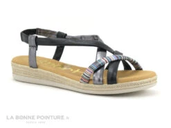 Spartanas SPEDRA Noir Acier Multicolore - Sandale Femme -Suave Boutique cd24607c73b9e66c561f35ea11d5d5ef img 2138.jpg 148951