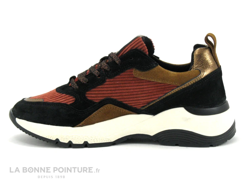 Pretty Love J5612 X258 Noir Or Tomette - Basket Ville Femme 5 Pretty Love J5612 X258 Noir Or Tomette - Basket Ville Femme – Image 3