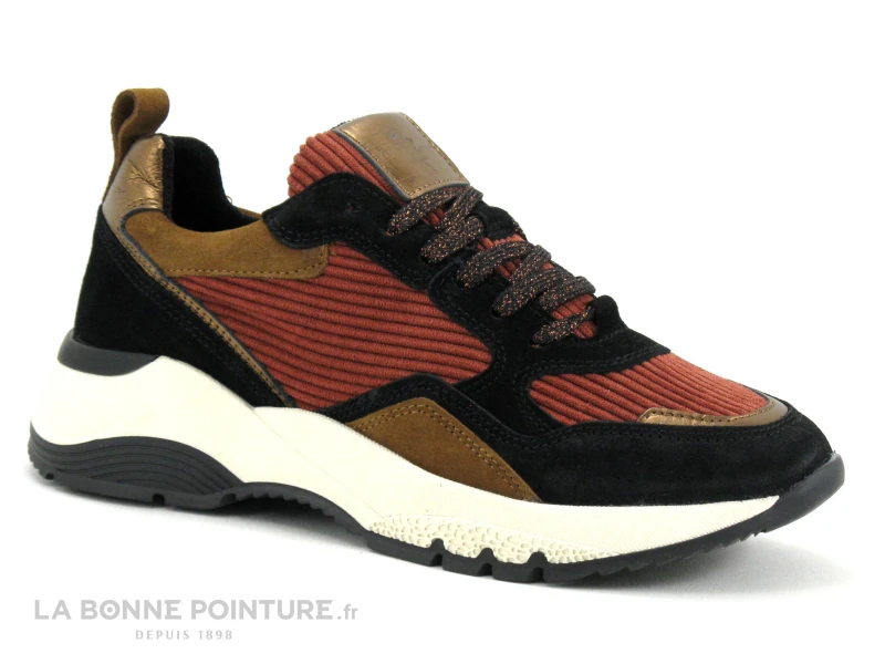 Pretty Love J5612 X258 Noir Or Tomette - Basket Ville Femme 7 Pretty Love J5612 X258 Noir Or Tomette - Basket Ville Femme – Image 5