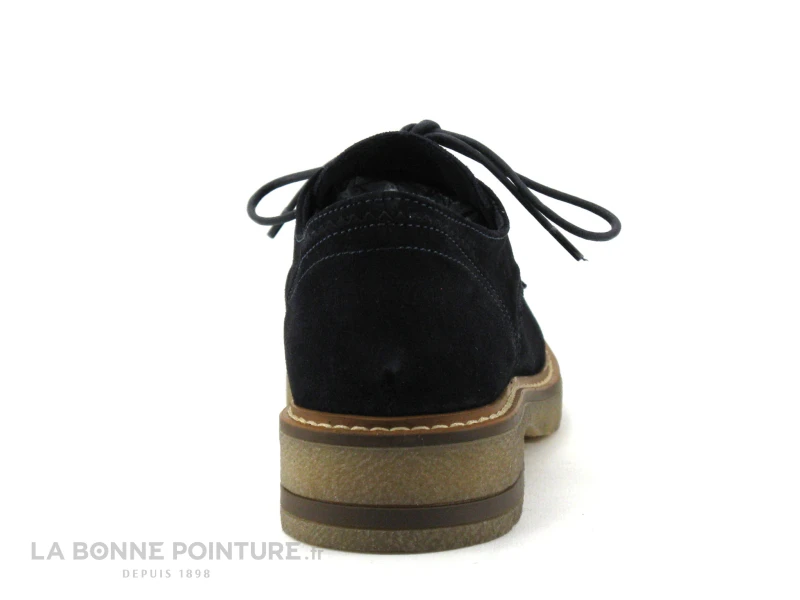 Marco Tozzi 2-23793-27 Navy - Derbi Femme Bleu Marine 6 Marco Tozzi 2-23793-27 Navy - Derbi Femme Bleu Marine – Image 4