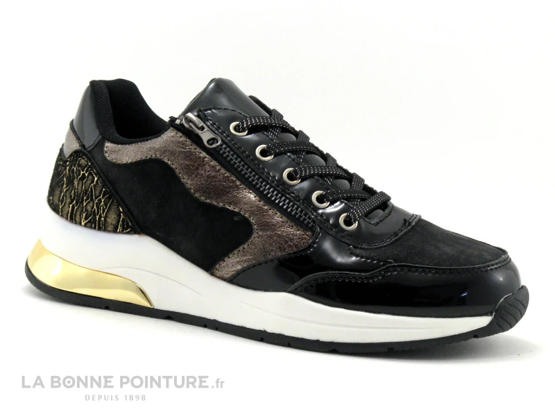 The Divine Factory AP4014 - Noir - Or - Basket Mode Femme 3 The Divine Factory AP4014 - Noir - Or - Basket Mode Femme