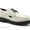 Kickers KICK DECKLOW Blanc Casse Vernis - 911270 - Derbi Femme