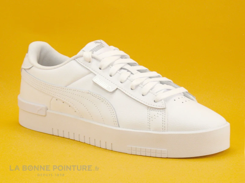 Puma JADA Renew Blanc Argent - 386401 - Sneakers Basses Blanches 3 Puma JADA Renew Blanc Argent - 386401 - Sneakers Basses Blanches
