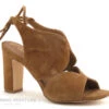 Carmela - 66632 CAMEL - Sandale Talon Haut - Lacet Arriere