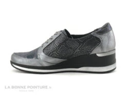 Inea LUTIN - Reptile Gris Noir - Chaussure Basse Compensee -Suave Boutique cd24607c73b9e66c561f35ea11d5d5ef img 4587.jpg 152919