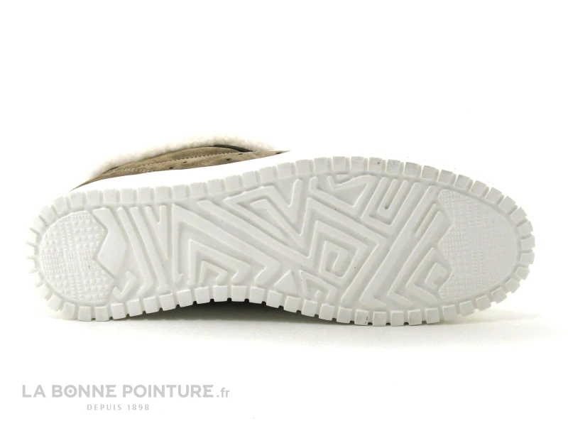 Hooper ZEPHYR Kaki - Basket Femme Avec Fourrure 9 Hooper ZEPHYR Kaki - Basket Femme Avec Fourrure – Image 7
