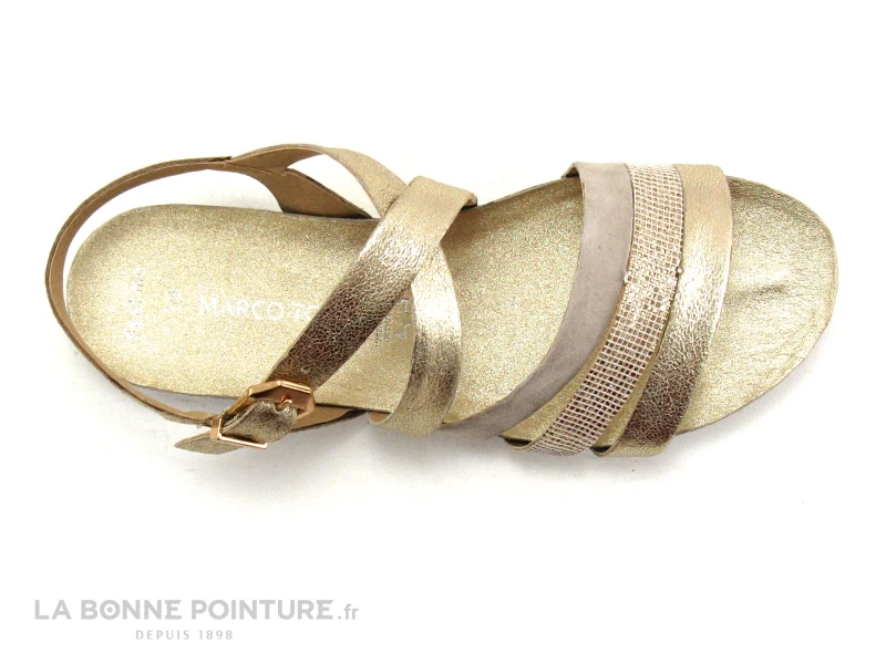 Marco Tozzi Premio - 2-28406-22 - Platine - Sandale Femme 7 Marco Tozzi Premio - 2-28406-22 - Platine - Sandale Femme – Image 6
