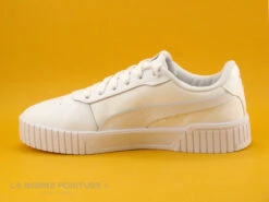 Puma CARINA 2-0 385849-02 White Silver - Basket Blanche Femme -Suave Boutique cd24607c73b9e66c561f35ea11d5d5ef img 6389.jpg 181744