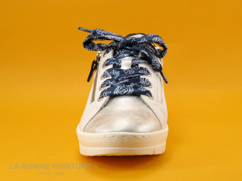 Remonte D5825-80 - Blanc Et Bleu Marine - Basket Mode Femme 4 Remonte D5825-80 - Blanc Et Bleu Marine - Basket Mode Femme – Image 2