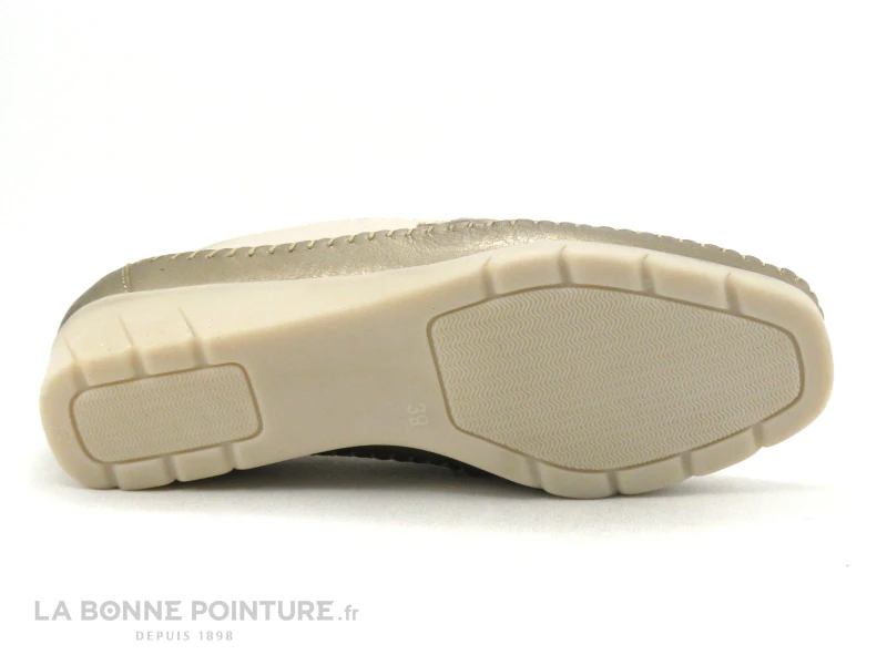 Pedi Girl ELIN Fumo Nacre - Mocassin Metallise - Semelle Compensee 9 Pedi Girl ELIN Fumo Nacre - Mocassin Metallise - Semelle Compensee – Image 7