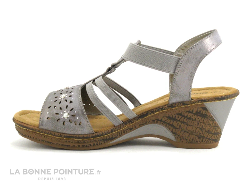 Linea Supremo 6922004 Taupe - Nu-pieds Femme 4 Linea Supremo 6922004 Taupe - Nu-pieds Femme – Image 2