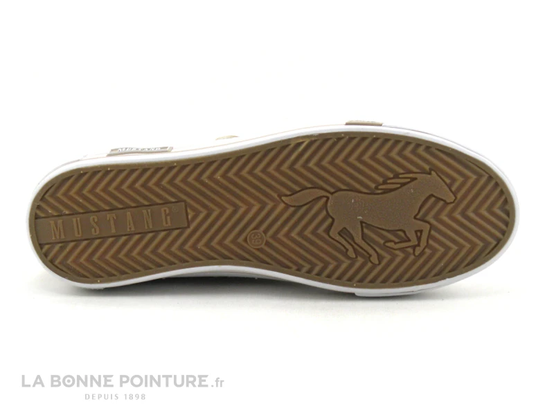 Mustang 1457 302 699 Or - Basket Basse Femme Doree 9 Mustang 1457 302 699 Or - Basket Basse Femme Doree – Image 7