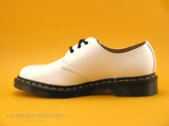 Dr. Martens Dr Martens 1461 White Patent Lamper - Chaussure Basse Blanc Verni -Suave Boutique cd24607c73b9e66c561f35ea11d5d5ef img 6884.jpg 155561