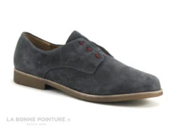Emilie Karston ACINDA Ch Velours Plomb - Derby Gris Femme
