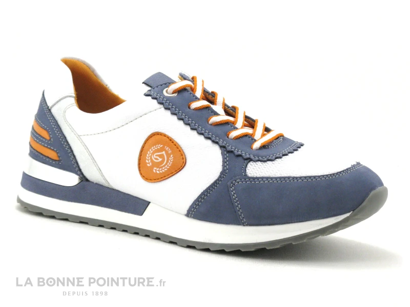 Remonte R2527-15 - Basket Ville Femme - Bleu Jean - Blanc - Orange 3 Remonte R2527-15 - Basket Ville Femme - Bleu Jean - Blanc - Orange