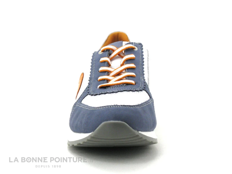 Remonte R2527-15 - Basket Ville Femme - Bleu Jean - Blanc - Orange 4 Remonte R2527-15 - Basket Ville Femme - Bleu Jean - Blanc - Orange – Image 2