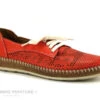 Morans GEMMA Rouge - Chaussure A Lacet Femme - Cuir Rouge