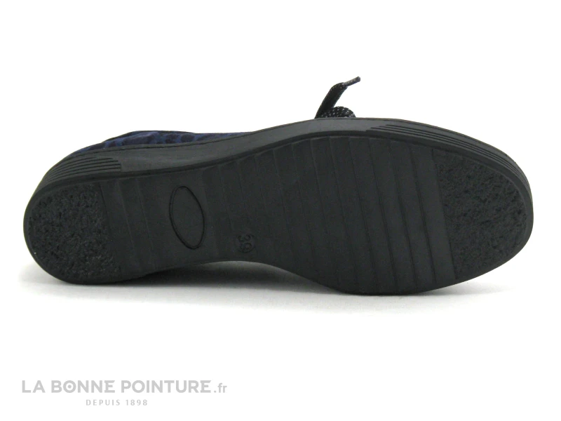 Geo Reino Evolution TELADOI Bleu Marine Leopard - Chaussure Basse 9 Geo Reino Evolution TELADOI Bleu Marine Leopard - Chaussure Basse – Image 7