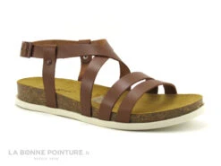 Kickers KICK ALICE Marron Clair - 931650-50 - Sandale Femme