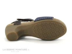 Jungla 7683 Bleu Marine - Marron - Sandale A Talon Epais -Suave Boutique cd24607c73b9e66c561f35ea11d5d5ef img 8090.jpg 181513