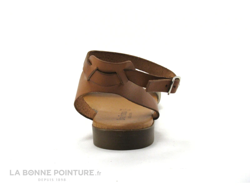 Eva Frutos 9152 Or Marron - Sandale Plate Montante Femme 6 Eva Frutos 9152 Or Marron - Sandale Plate Montante Femme – Image 4