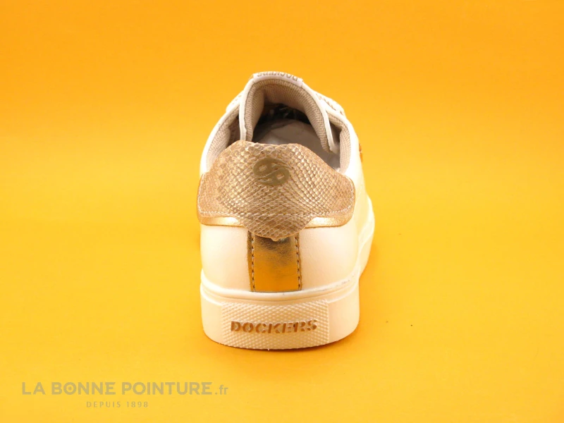 Dockers 44MA201 Weiss Rose Gold - Basket Basse Femme 6 Dockers 44MA201 Weiss Rose Gold - Basket Basse Femme – Image 4