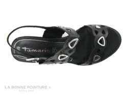 Tamaris 1-28331-26 001 Black - Sandale Noire Talon Compense -Suave Boutique cd24607c73b9e66c561f35ea11d5d5ef img 8445.jpg 158192