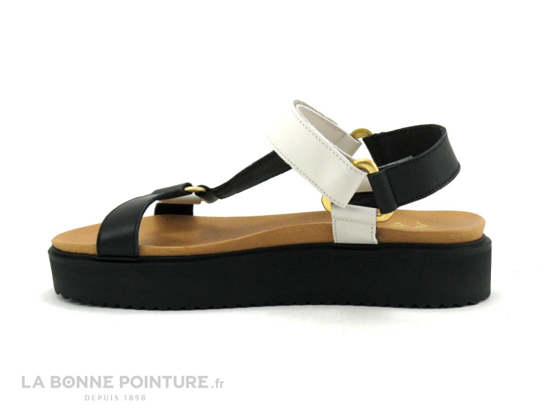 We Do 44948 Lat Noir Nude - Nu-pieds Mode Femme Semelle Compensee 5 We Do 44948 Lat Noir Nude - Nu-pieds Mode Femme Semelle Compensee – Image 3