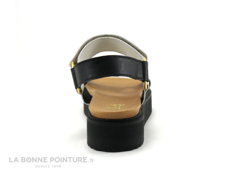 We Do 44948 Lat Noir Nude - Nu-pieds Mode Femme Semelle Compensee 6 We Do 44948 Lat Noir Nude - Nu-pieds Mode Femme Semelle Compensee – Image 4