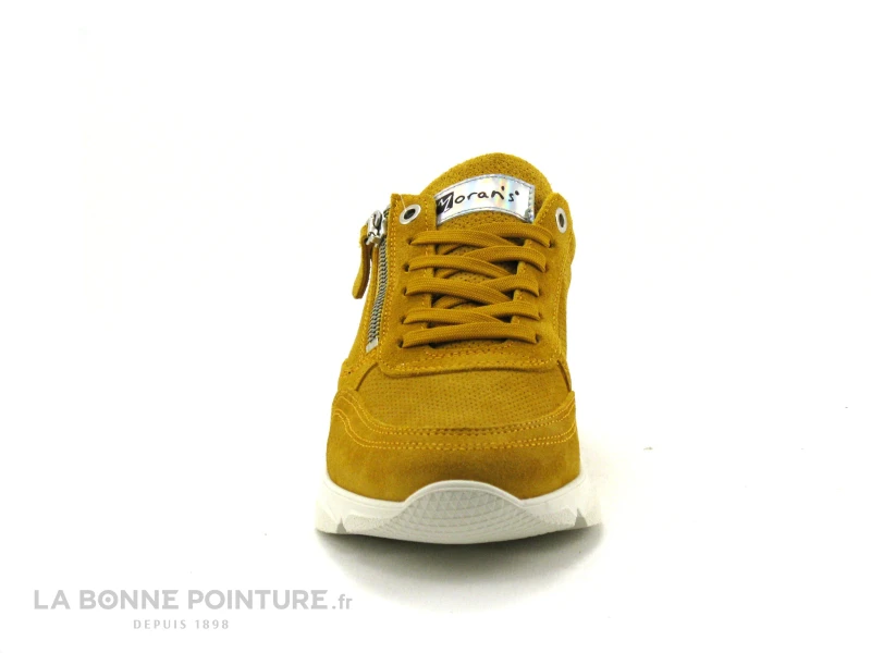 Morans SERVIA Jaune Moutarde - Argent - Sneakers Femme 4 Morans SERVIA Jaune Moutarde - Argent - Sneakers Femme – Image 2