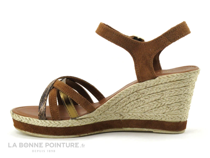 Marco Tozzi Premio 2-28346-26 Muscat - Sandale Marron - Compense 4 Marco Tozzi Premio 2-28346-26 Muscat - Sandale Marron - Compense – Image 2