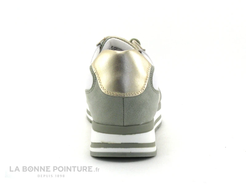 Marco Tozzi 2-23729-28 White Dune - Basket Compensee Femme 6 Marco Tozzi 2-23729-28 White Dune - Basket Compensee Femme â Image 4