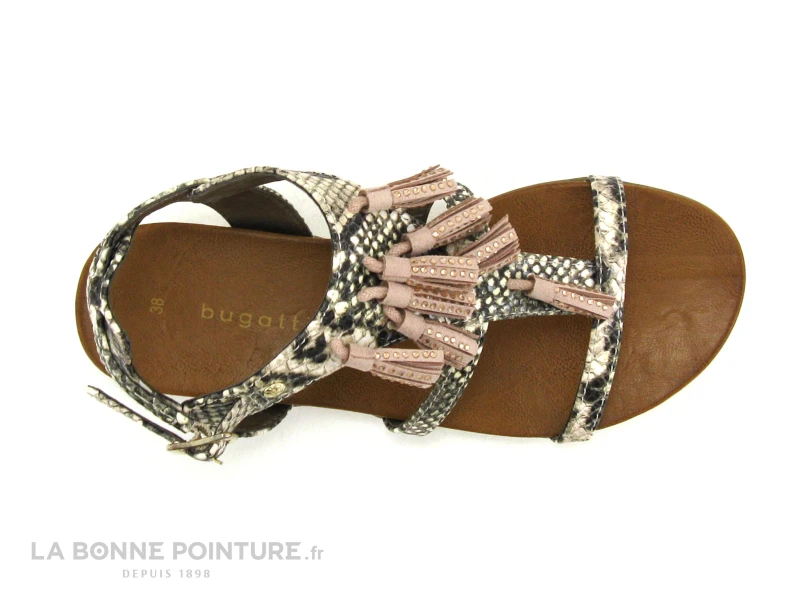 Bugatti JODIE EVO Multicolore Rose - Pompons - Sandale 8 Bugatti JODIE EVO Multicolore Rose - Pompons - Sandale – Image 6