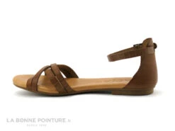 Kaola 580 Marron - Sandale Plate Bride Cheville - Femme -Suave Boutique cd24607c73b9e66c561f35ea11d5d5ef img 9745.jpg 159601