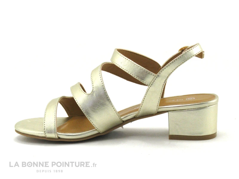 The Divine Factory QL4331 Or - Sandale Doree Talon Large 4 The Divine Factory QL4331 Or - Sandale Doree Talon Large â Image 2
